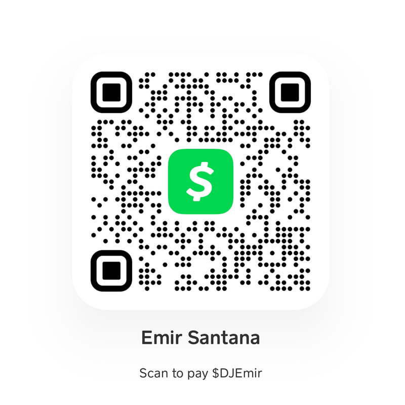 DJ Emir Extreme Flyer designs CashApp Payment QR Code
