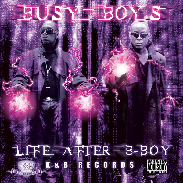 Busy Boys Life After B-Boy Matrix Style Album Cover design