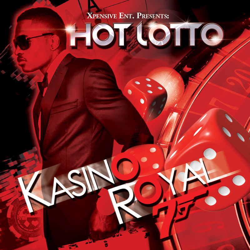 XPensive Entertainment Hot Lotto 007 Kasino Royal Album Cover design Front