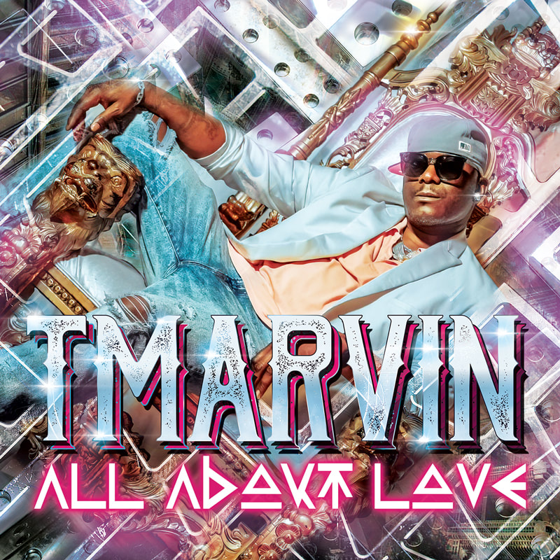 TMarvin All About Love Album Cover design